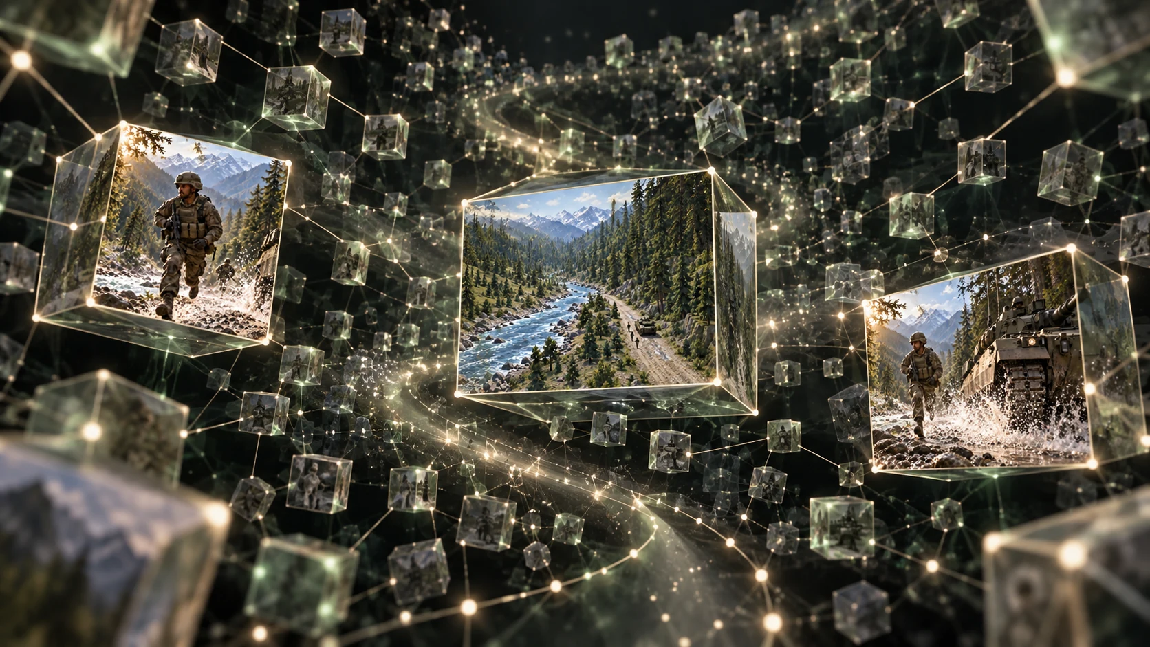 Conceptual archive of connected image records